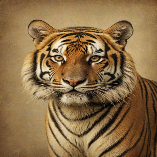 vintage tiger