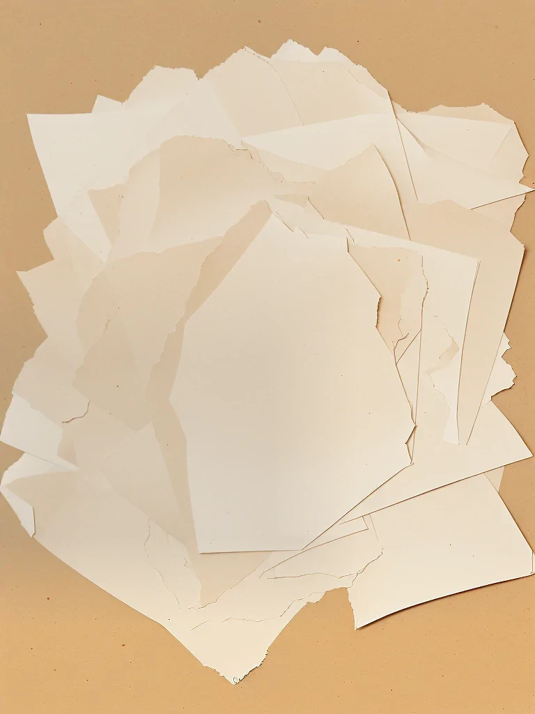 crumbled paper png