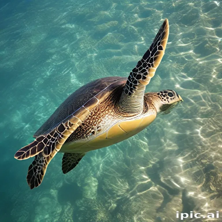 sea turtle desktop background