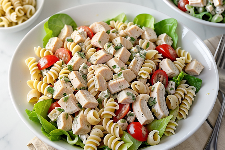 chicken salad chick pasta salad