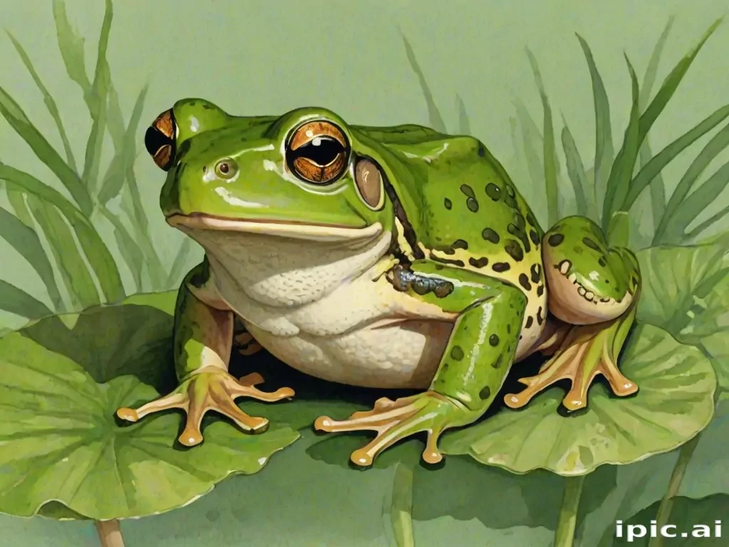 frog illustration