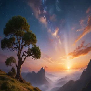 celestial background