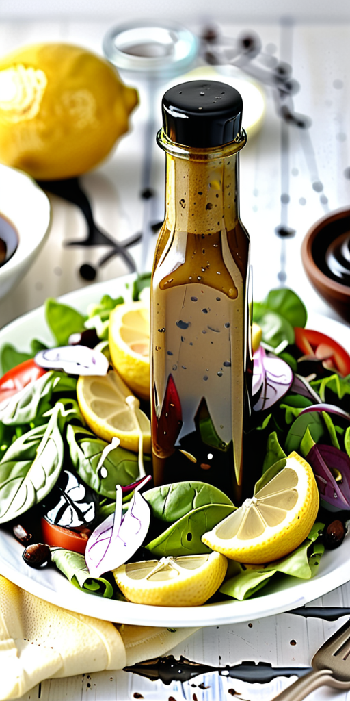 lemon and balsamic salad dressing
