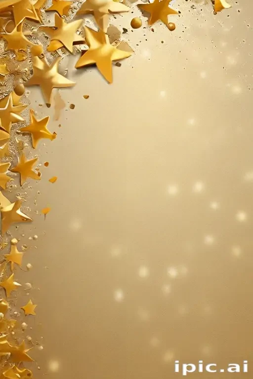 gold star background