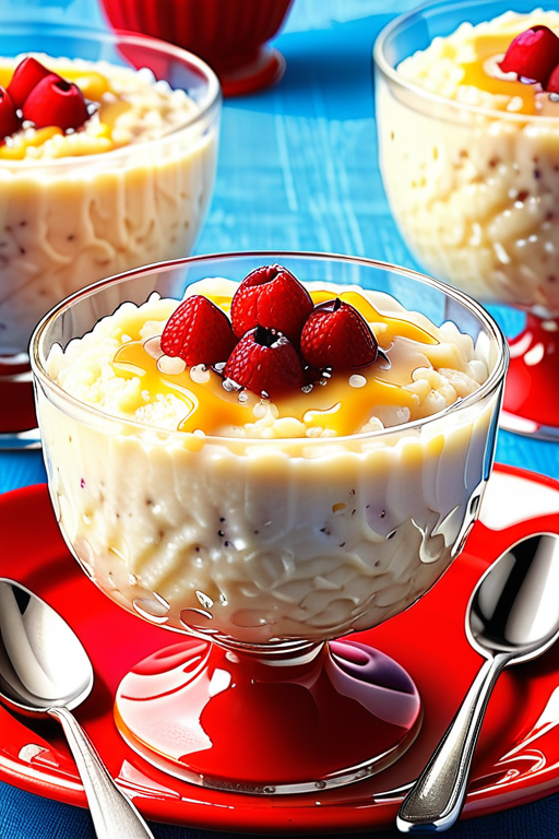 rice pudding with sweetened condensed milk