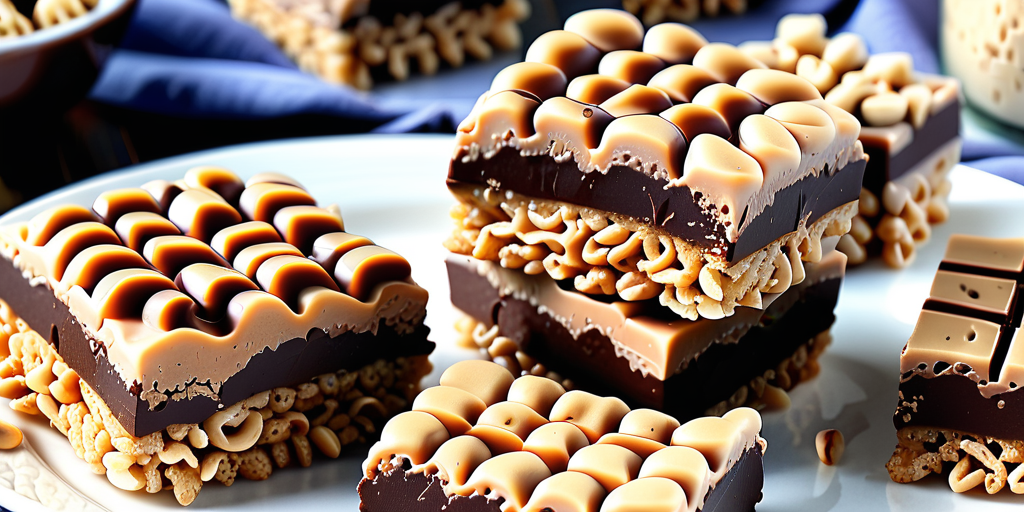 peanut butter chocolate rice krispies
