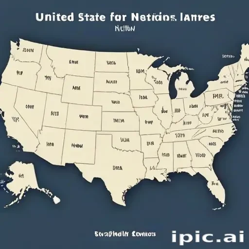 united states map with state names