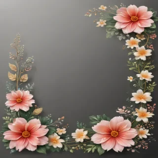flowers border png