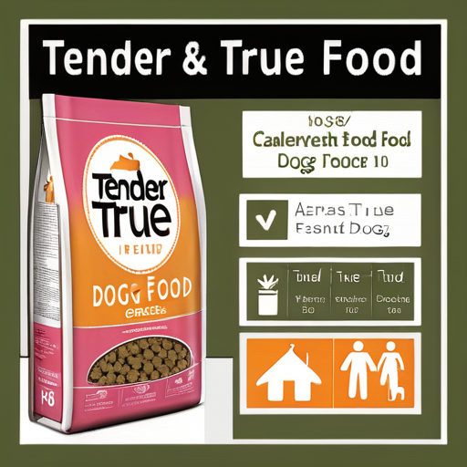 tender and true dog food