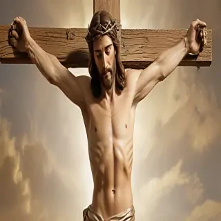a picture of jesus on the cross