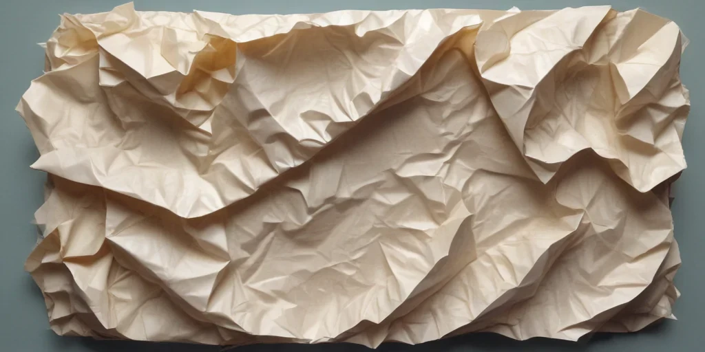 crumpled paper overlay