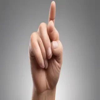 finger pointing at you png