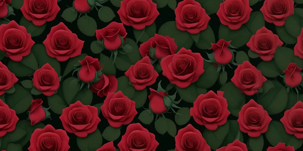 roses background