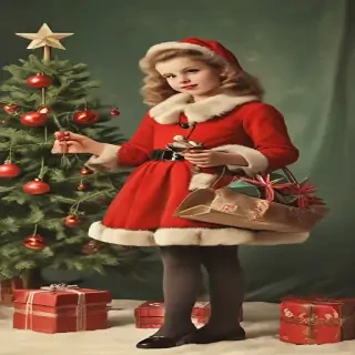 xmas vintage images