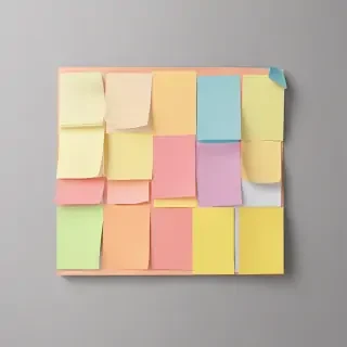 sticky notes png transparent