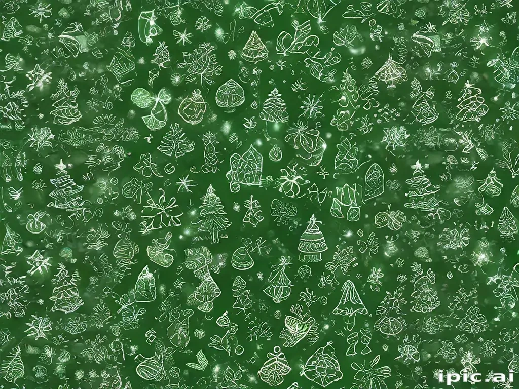 christmas wallpaper green