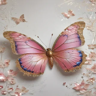 glitter butterfly wallpaper