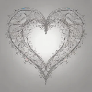 outline heart png