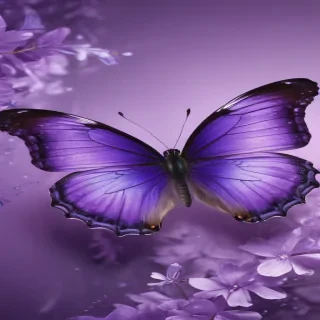 purple butterfly images