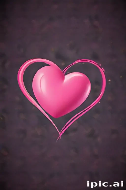 pink heart png