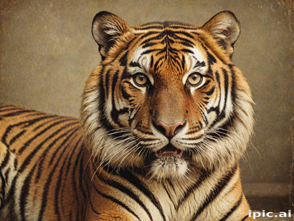 vintage tiger