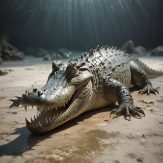 saltwater crocodile