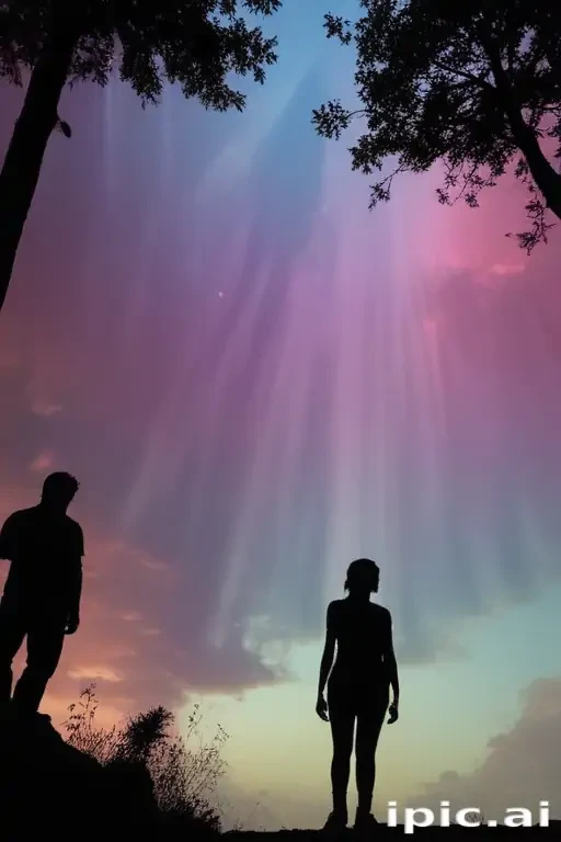people silhouettes