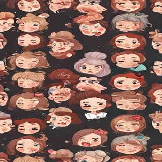 cute women background
