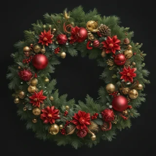 christmas wreath png