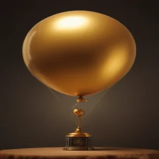 golden balloon