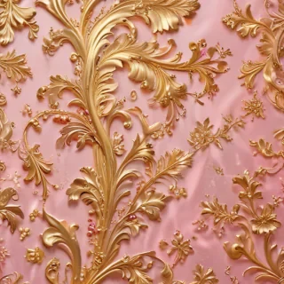 pink and gold background