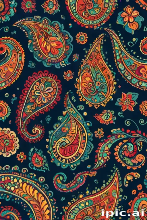 paisley pattern png