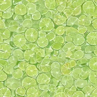 lime green background