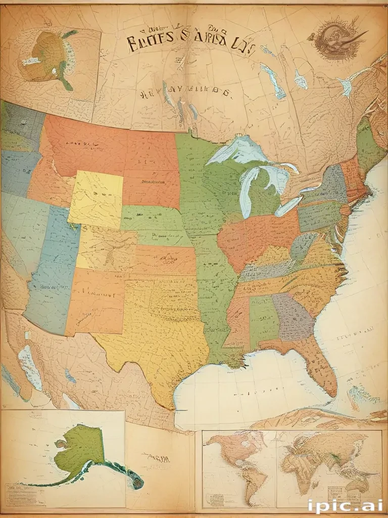 mapa usa