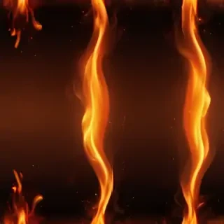 background with fire