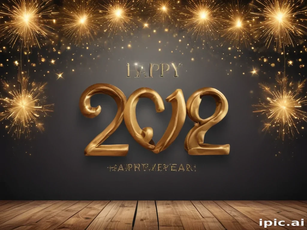 background happy new year