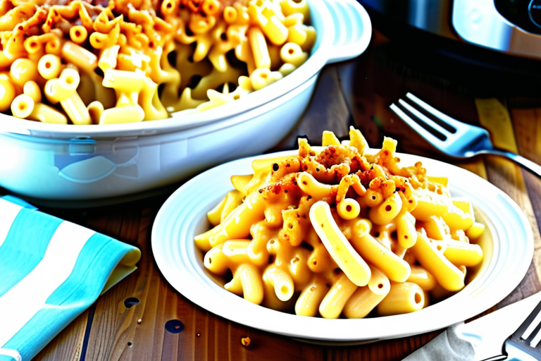 gluten free crock pot macaroni and cheese