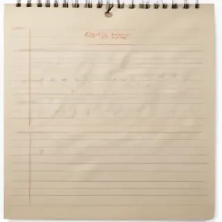 notebook paper png