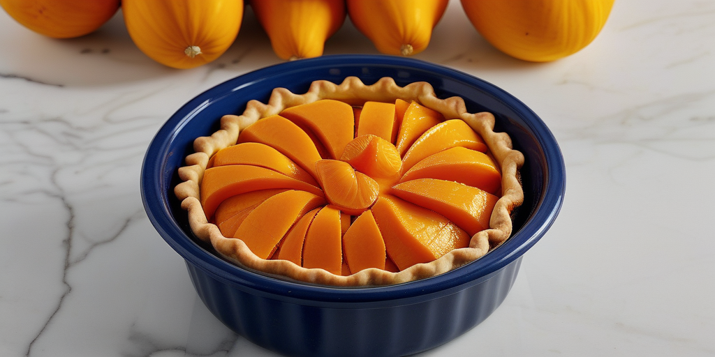 bright orange squash used to make pie