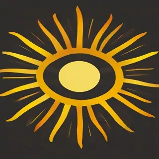 sun clipart no background