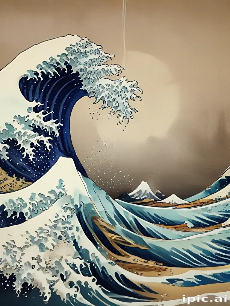 the great wave off kanagawa