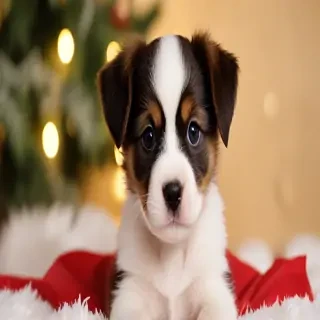 christmas puppy desktop backgrounds