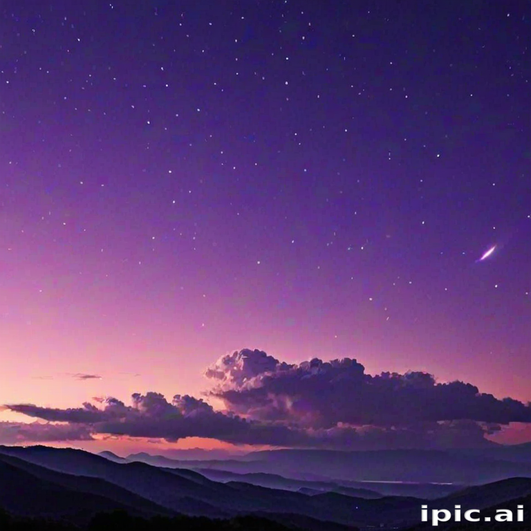 purple sky wallpaper