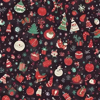 astetic christmas wallpaper