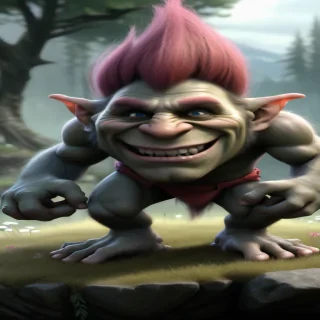 troll background