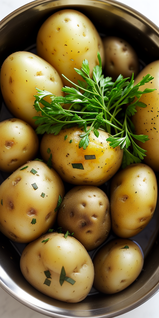 herb in many potato dishes
