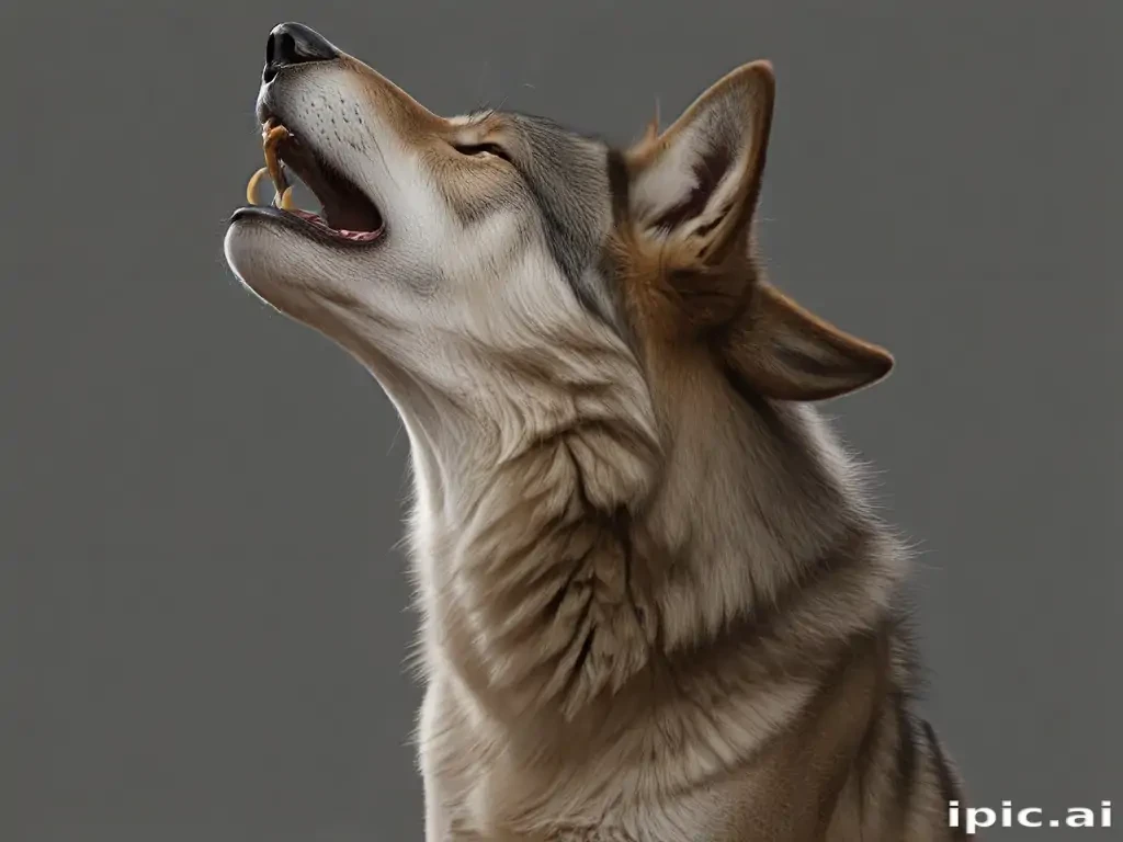 wolf howl png