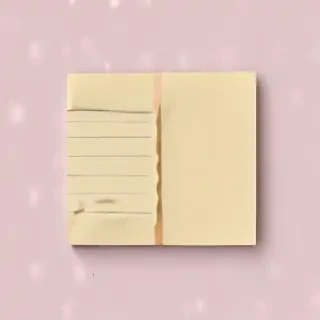 aesthetic cute sticky note png