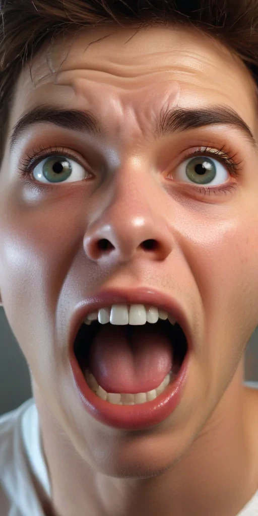 shocked face png