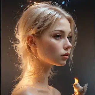 transparent chick